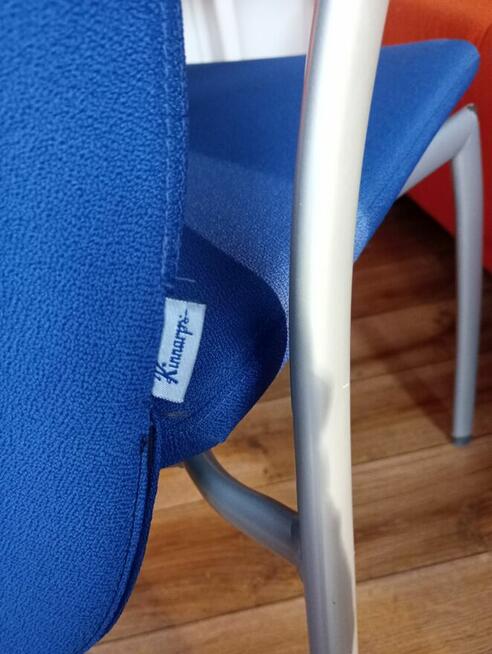 Krzesło konferencyjny Kinnarps niebieski krzesła fotele