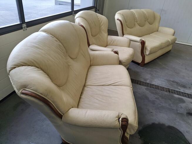 Wypoczynek skórzany zestaw