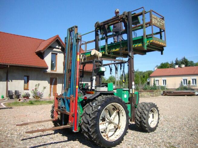 podnośnik koszowy zwyżka ciągnik Fiat 45-66
