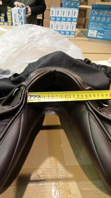 Siodło Syntetyczne Skokowe English BrązoweNOWE Cena zWysyłką