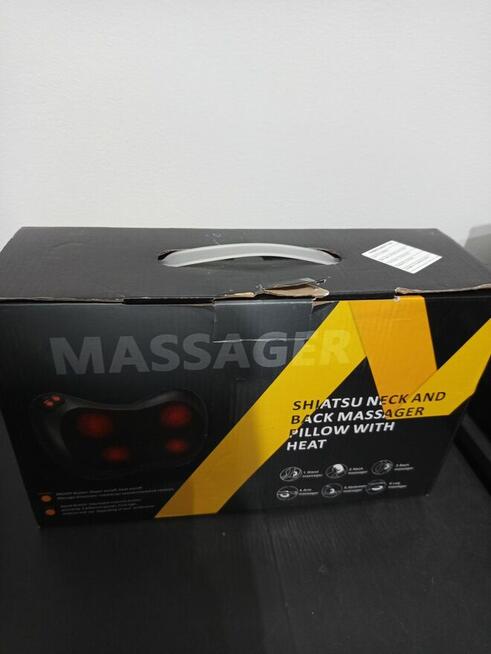 Masażer dwugłowicowy ogrzewający