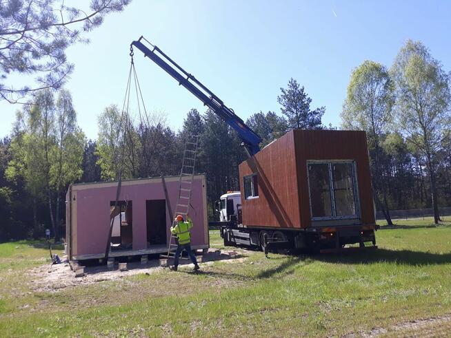 Usługi transportowe HDS, kontenery 12 m, ladunki ponadnormat