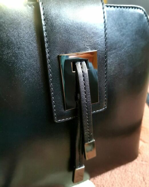 Piękna Damska Torebka Skórzana BORSE IN PELLE Super Wykonana