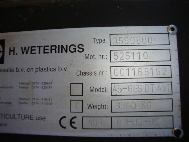 podnośnik koszowy zwyżka ciągnik Fiat 45-66