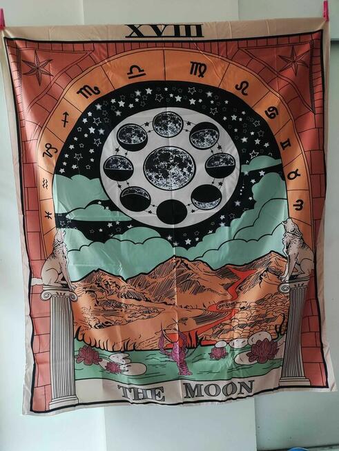 Gobelin Tarot Księżyc karta Księżyca Numerologia Magia