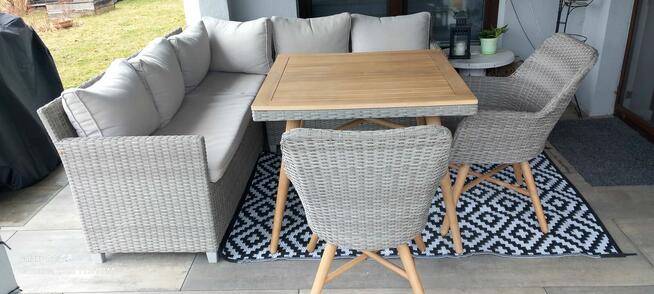 Komplet mebli ogrodowych 7-os.