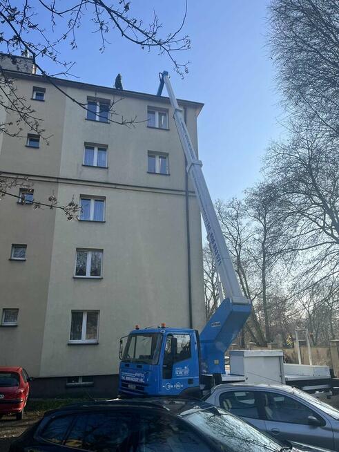 Wynajem zwyżek z operatorem, podnośniki koszowe