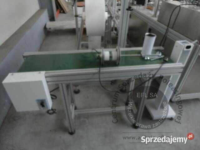 Linia do produkcji maseczek ochronnych dwusekcyjna