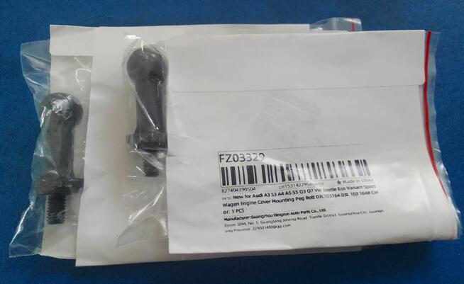 MOCOWANIE Osłony silnik 2szt Śruby Bolce Bałwanki 03L103164