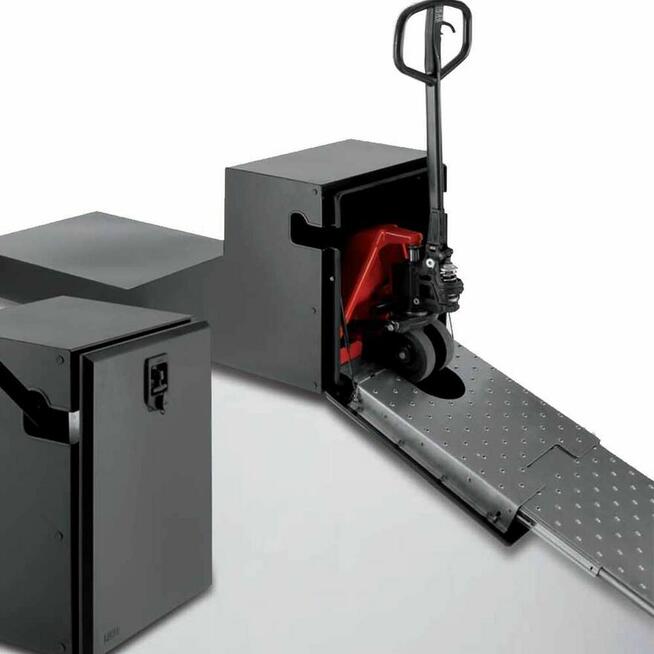 Skrzynka metalowa na paleciaka