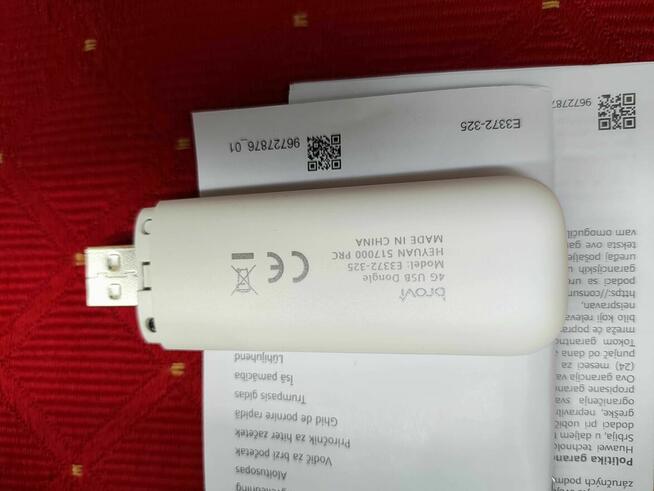 Modem LTE USB Stick odbiornik 4G Dongle BROVI E3372 Huawei