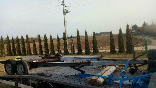 Sprzedam ramę po przyczepie kempingowej