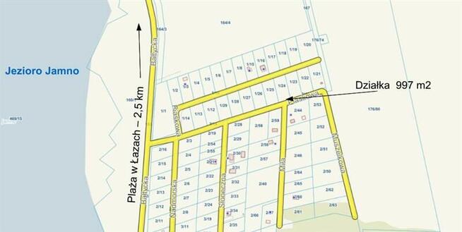 Działka Osieki gm. Sianów, Piaskowa