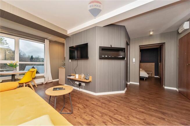 Apartament, strefa Spa, góry, jezioro