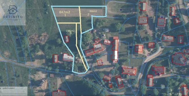 Działka budowlana Facimiech gm. Skawina