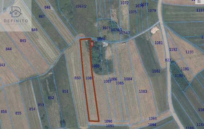 Działka rolna Zabierzów Bocheński gm. Niepołomice