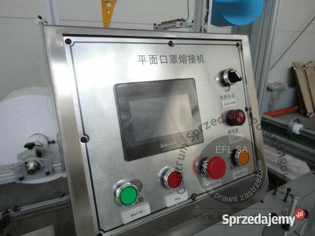 Linia do produkcji maseczek ochronnych dwusekcyjna