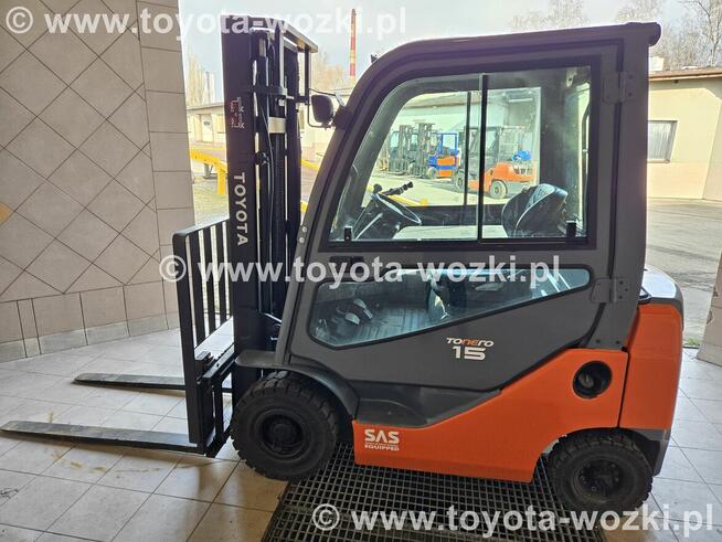 Wózek widłowy TOYOTA 8FDF15 KABINA TOYOTA 8FD15 Linde