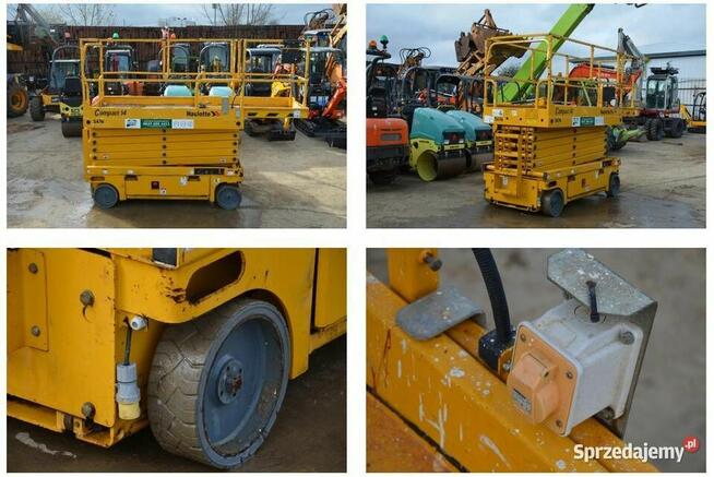 Haulotte Compact 14 podnośnik nożycowy, zwyżka