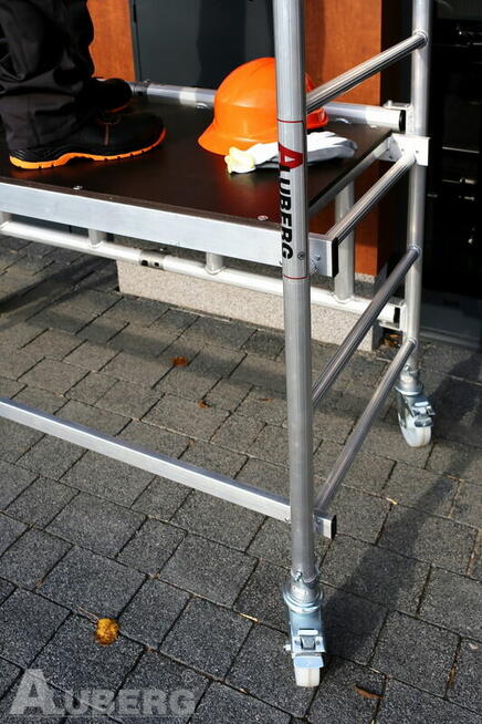 Rusztowanie przejezdne aluminiowe ALUBERG 770 - 600 z belką