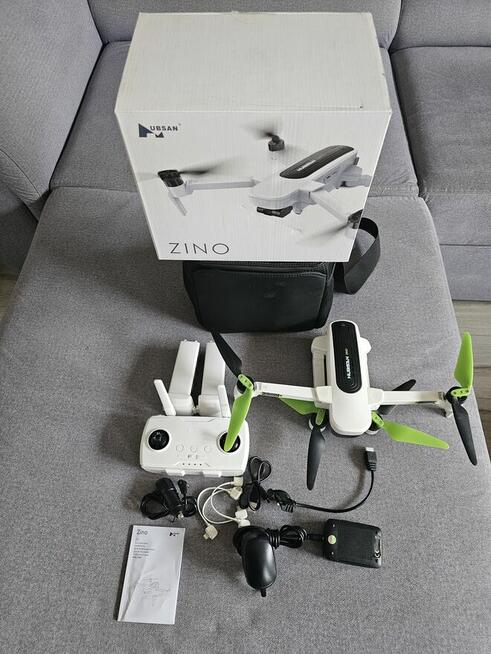 Dron Hubsan Zino z kamerą plus gratis.