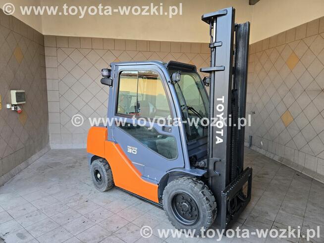 Wózek widłowy TOYOTA 8FDF30 , wolny skok, 8FD30 Linde