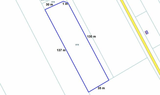 Działka pod zabudowę jednorodzinną lub deweloperską