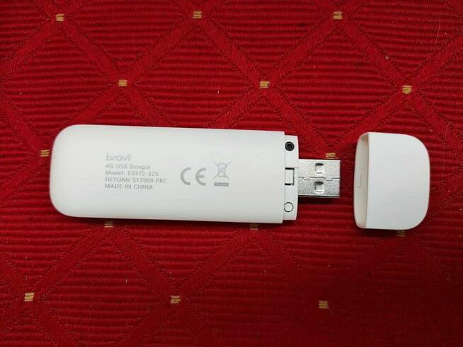 Modem LTE USB Stick odbiornik 4G Dongle BROVI E3372 Huawei