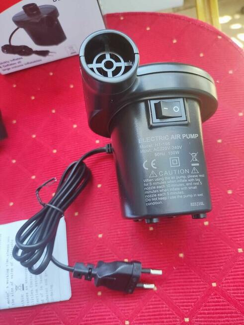 Pompka Elektryczna do materaca basenu piłki pontonu pompa