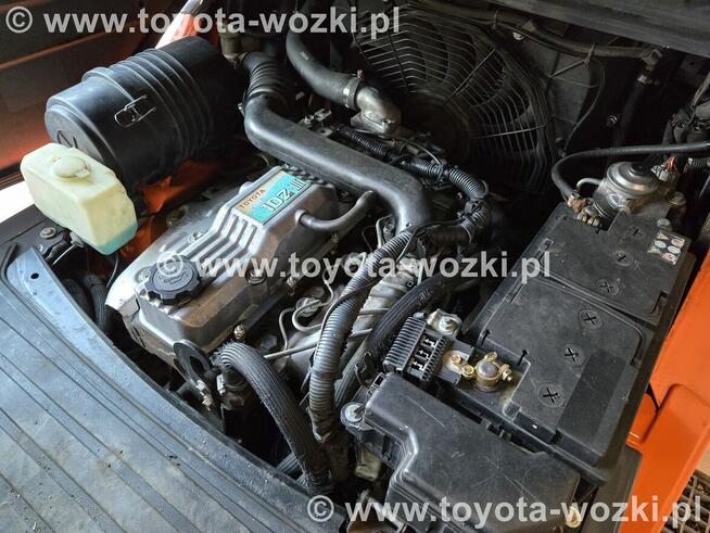 Wózek widłowy TOYOTA 8FDF30 , wolny skok, 8FD30 Linde