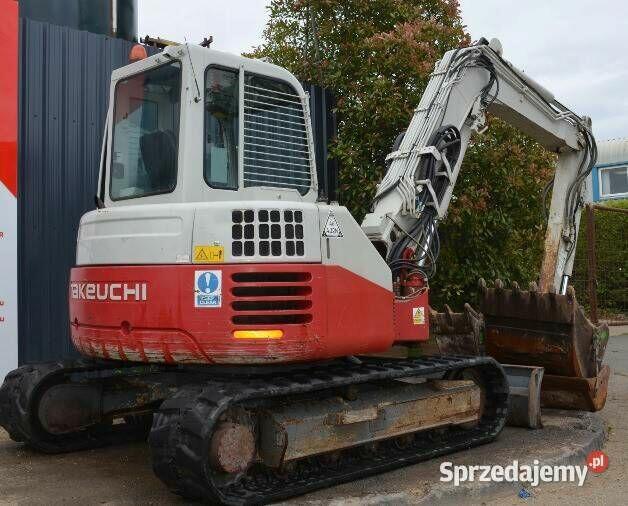 Takeuchi TB 180 FR koparka 8 ton jak JCB 8085 86