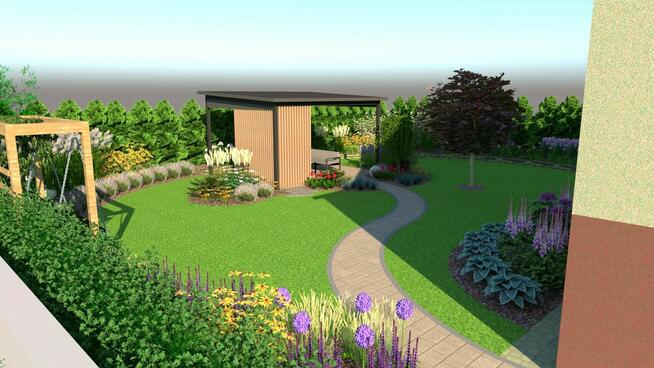 Ogrody, Projekty, Automatyczny System Nawodnienia itd.