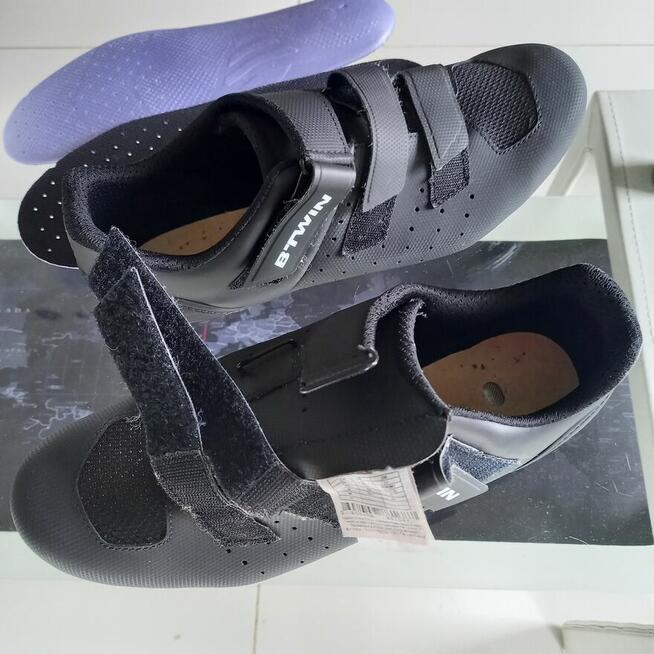 buty szosowe DECHATLON ROADR 500 FIBER GLASS LOOK KEO EU46