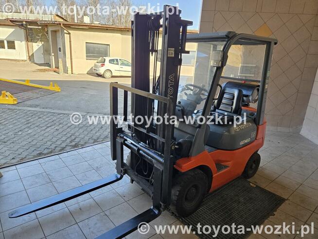 Wózek Widłowy TOYOTA 7FG15 Pozycjoner TOYOTA 7FGF15 Linde