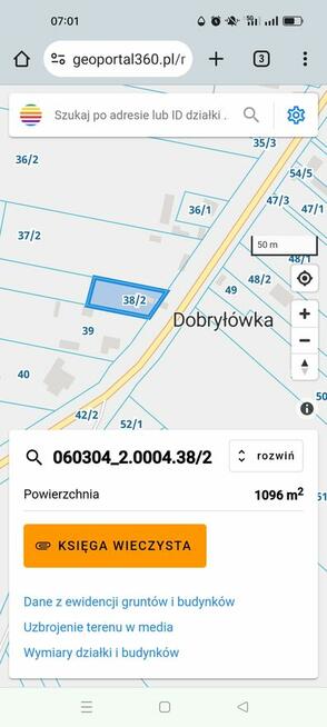 Domek , działka 1100 m, okolice Dorohuska super okolica