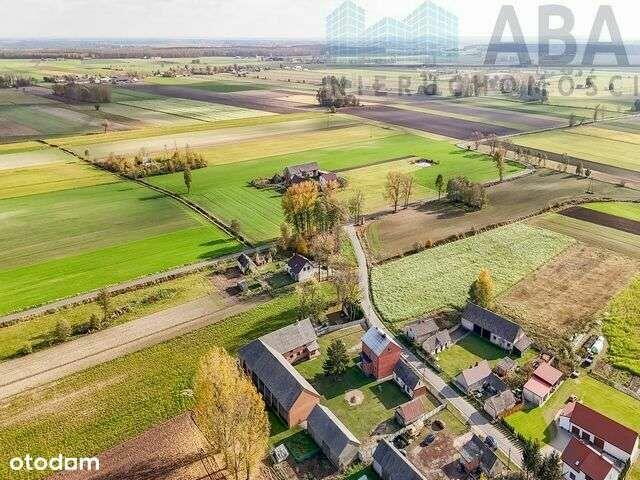 Gospodarstwo rolne, gm. Uniejów - Skotniki