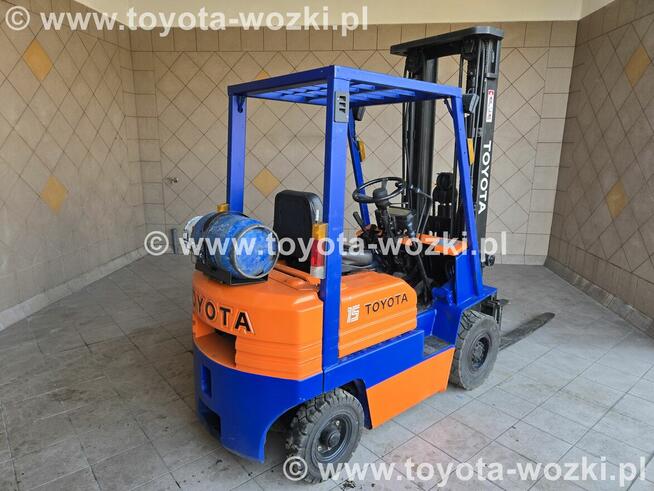 Wózek Widłowy TOYOTA 5FG15 Triplex 5500 mm, TOYOTA 5FGF15