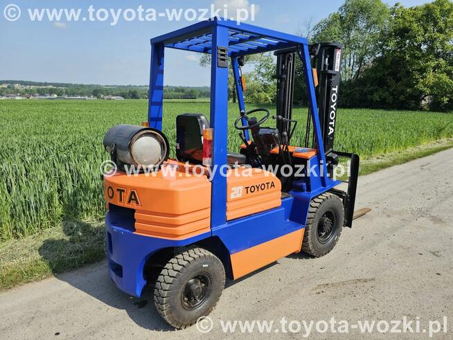 Wózek Widłowy TOYOTA 5FG20 , TOYOTA 5FGF20 widlak Linde