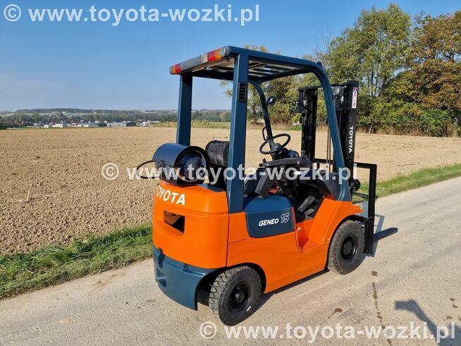 Wózek Widłowy TOYOTA 7FG15 , TOYOTA 7FGF15 widlak Linde