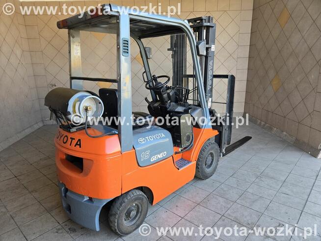 Wózek Widłowy TOYOTA 7FG15 Pozycjoner TOYOTA 7FGF15 Linde