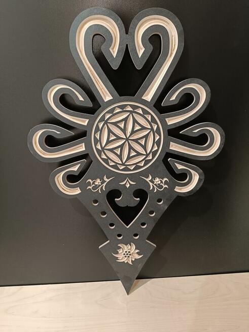 Dekoracja wnętrz w stylu góralskim - Parzenica