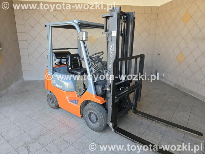 Wózek Widłowy TOYOTA 7FG15 Pozycjoner TOYOTA 7FGF15 Linde