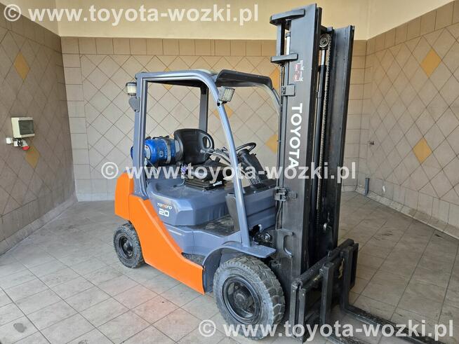 Wózek Widłowy TOYOTA 8FGF20, V 3700 mm, TOYOTA 8FG20 Linde