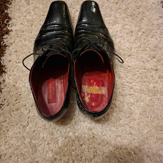 Lakierki Męskie roz. 42 druga para GRATIS