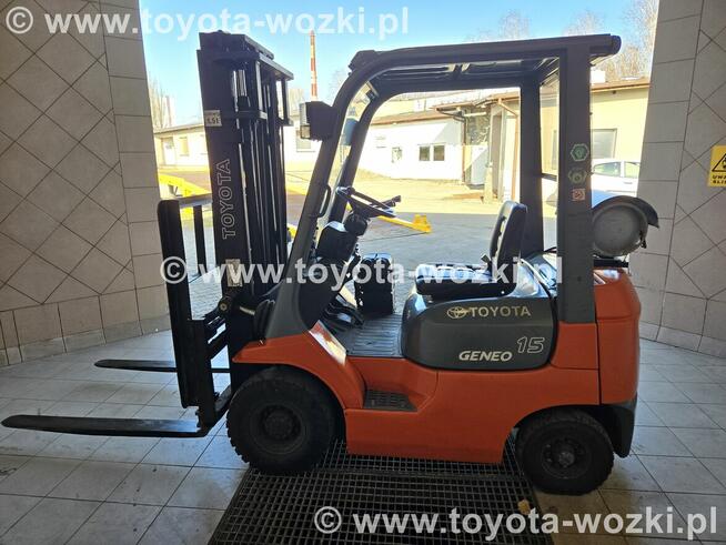 Wózek Widłowy TOYOTA 7FG15 Pozycjoner TOYOTA 7FGF15 Linde