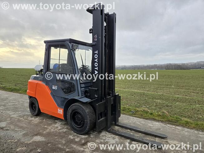 Wózek widłowy TOYOTA 8FG50N ,udźwig 5 TON, maszt 4000 mm