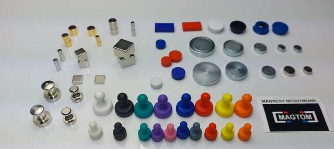 Magnesy neodymowe do tablicy magnetycznej pionek pinezka