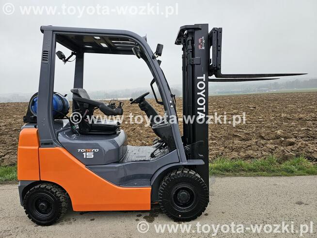 Wózek widłowy TOYOTA 8FGF15 wolny skok 8FG15 widlak Linde