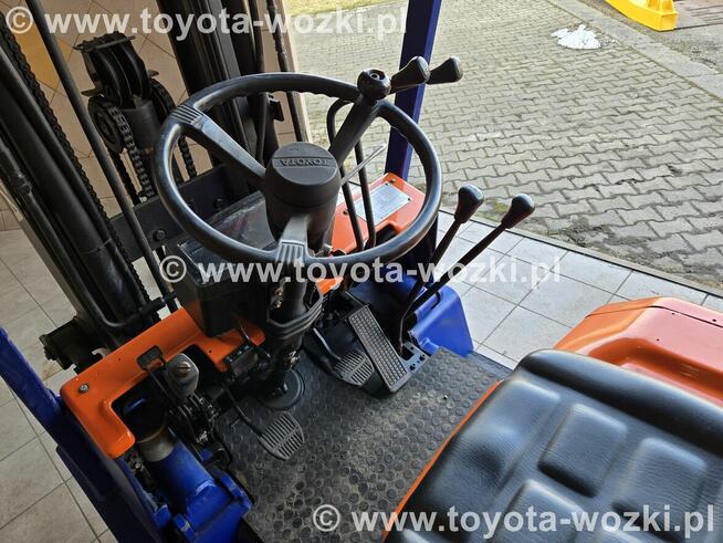 Wózek Widłowy TOYOTA 5FG15 Triplex 5500 mm, TOYOTA 5FGF15