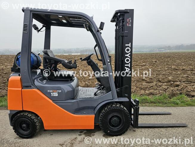 Wózek widłowy TOYOTA 8FGF15 wolny skok 8FG15 widlak Linde